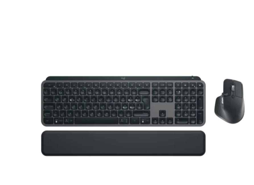 Zestaw bezprzewodowy klawiatura + mysz Logitech MX Keys S Combo Grafitowa