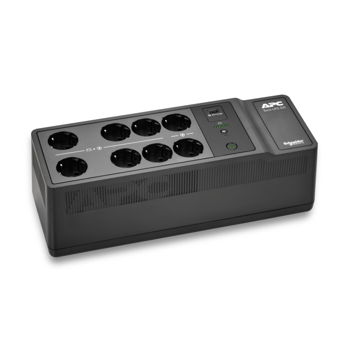 Zasilacz awaryjny UPS - APC Back-UPS BE 500VA Schuko