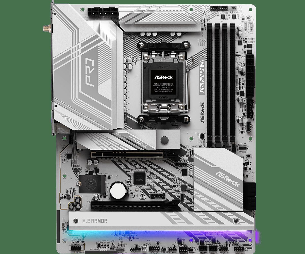 Płyta Socket AM5 ASRock X870 PRO RS WIFI - obrazek 3