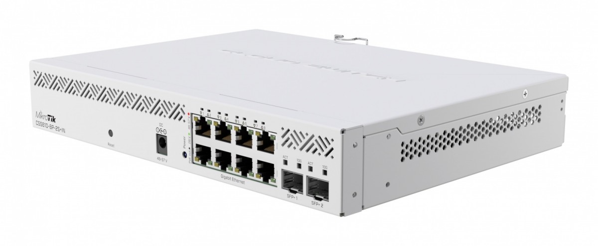 Switch MikroTik Cloud Smart Switch CSS610-8P-2S+IN - obrazek 3