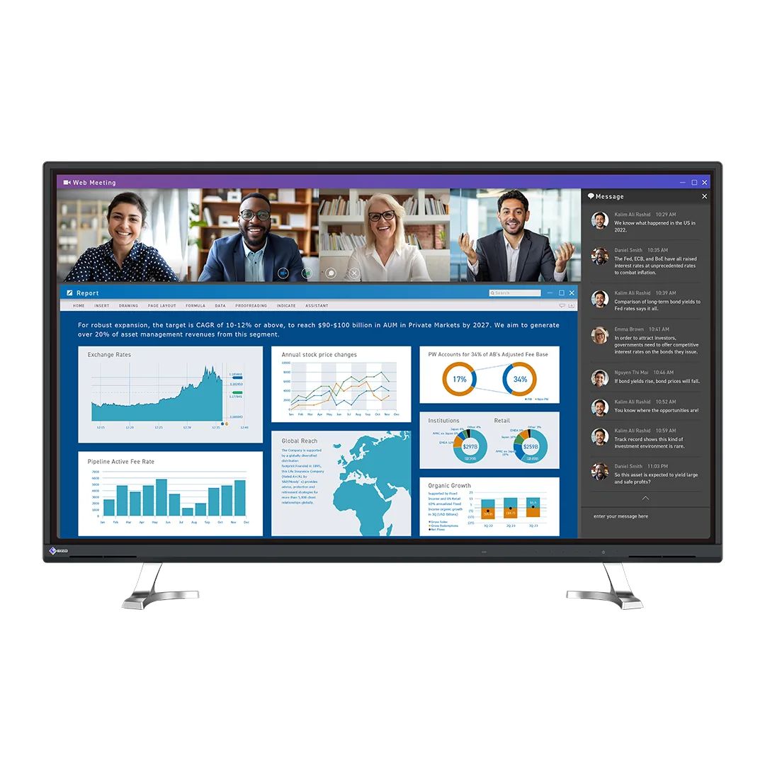 Monitor 42,5" Eizo EV4340X  Czarny