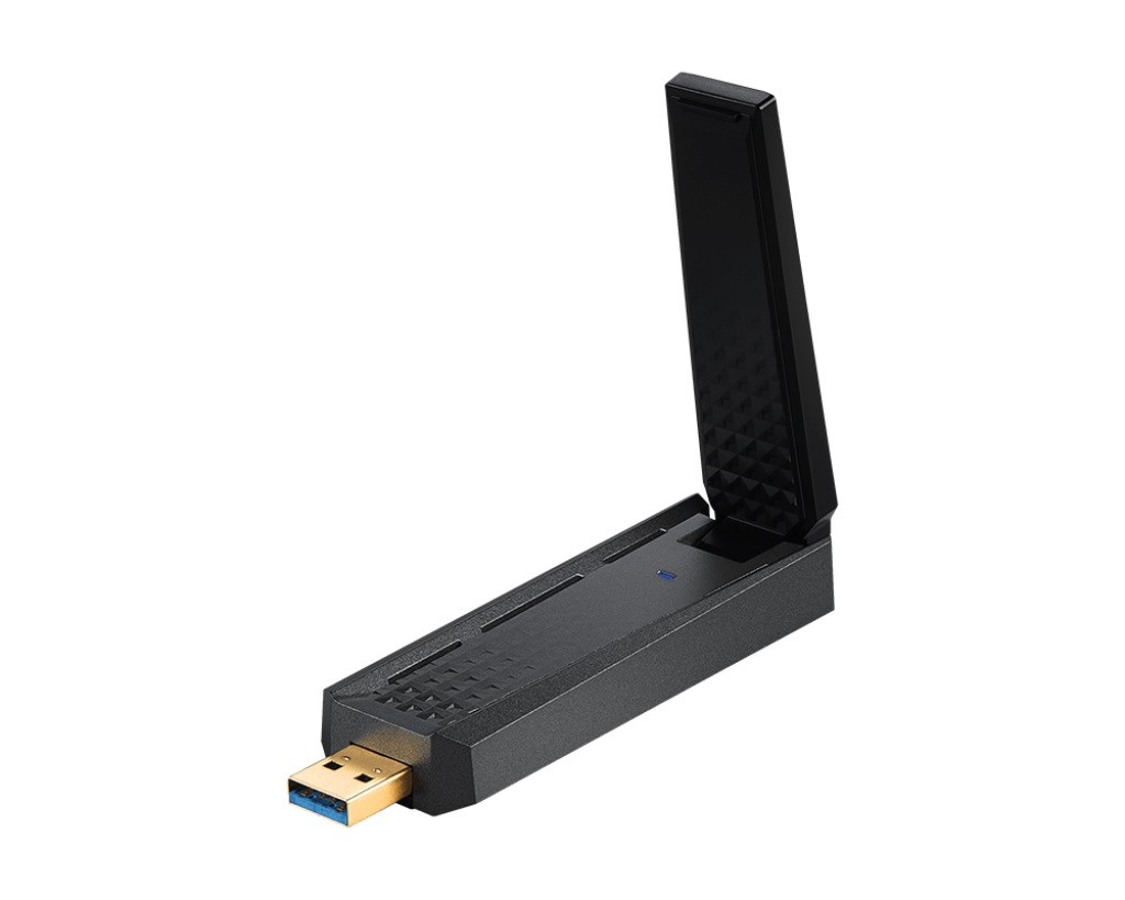 Bezprzewodowa karta sieciowa USB Wi-Fi 6E AX5400 MSI - obrazek 4