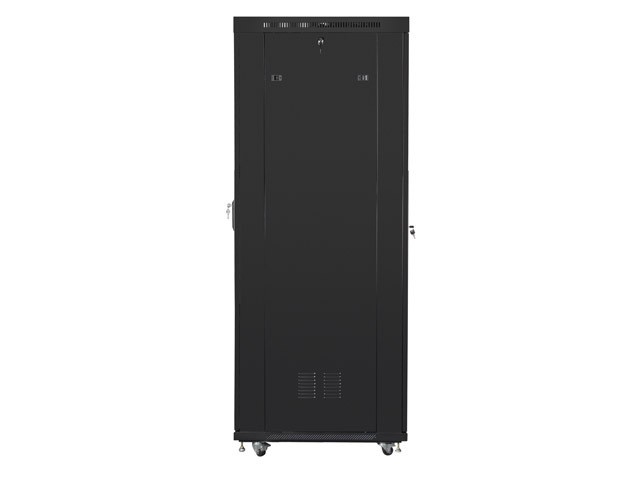 Szafa stojąca rack 19" 42U 800x1200mm czarna (drzwi przednie perforowane) LCD Lanberg - obrazek 2