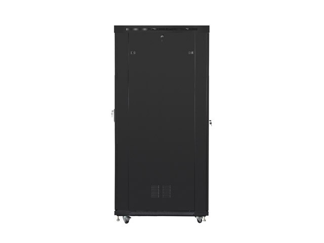 Szafa stojąca rack 19" 42U 800x1200mm czarna (drzwi przednie szklane) LCD Lanberg - obrazek 2