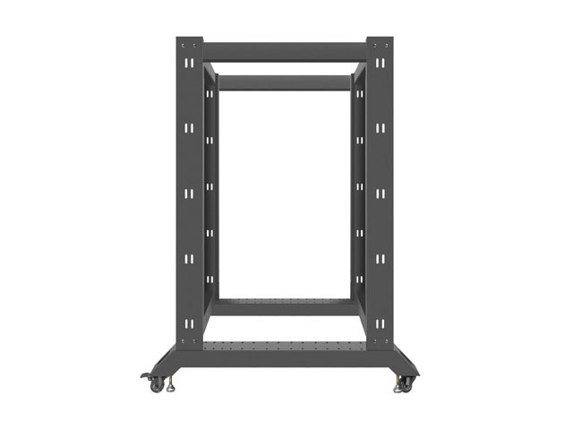 Szafa stojąca Open Rack rack 19'' 22U 600x1000mm Czarna Langberg - obrazek 3