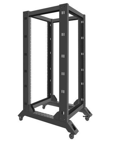 Szafa stojąca Open Rack rack 19'' 27U 600x800mm Czarna Langberg - obrazek 5