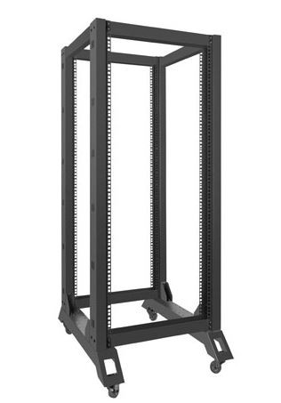 Szafa stojąca Open Rack rack 19'' 27U 600x800mm Czarna Langberg - obrazek 4