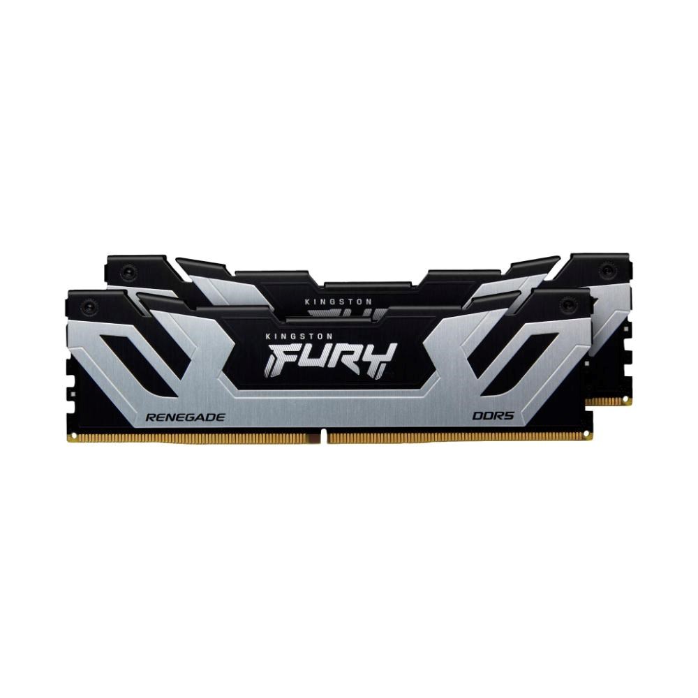 CUDIMM PC-8400 DDR5 48GB Kingston KF584CU40RSK2-48 Fury Renegade Silver XMP **2 x 24GB** - obrazek 2