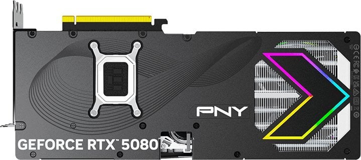 GeForce RTX 5080 16GB PNY ARGB EPIC-X RGB Overclocked Triple Fan - obrazek 3