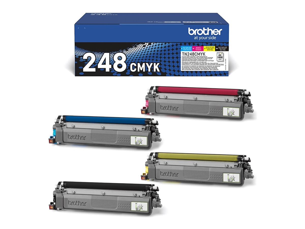 Tonery Brother TN-248 Cyan/Magenta/Yellow/Black 1000 str.