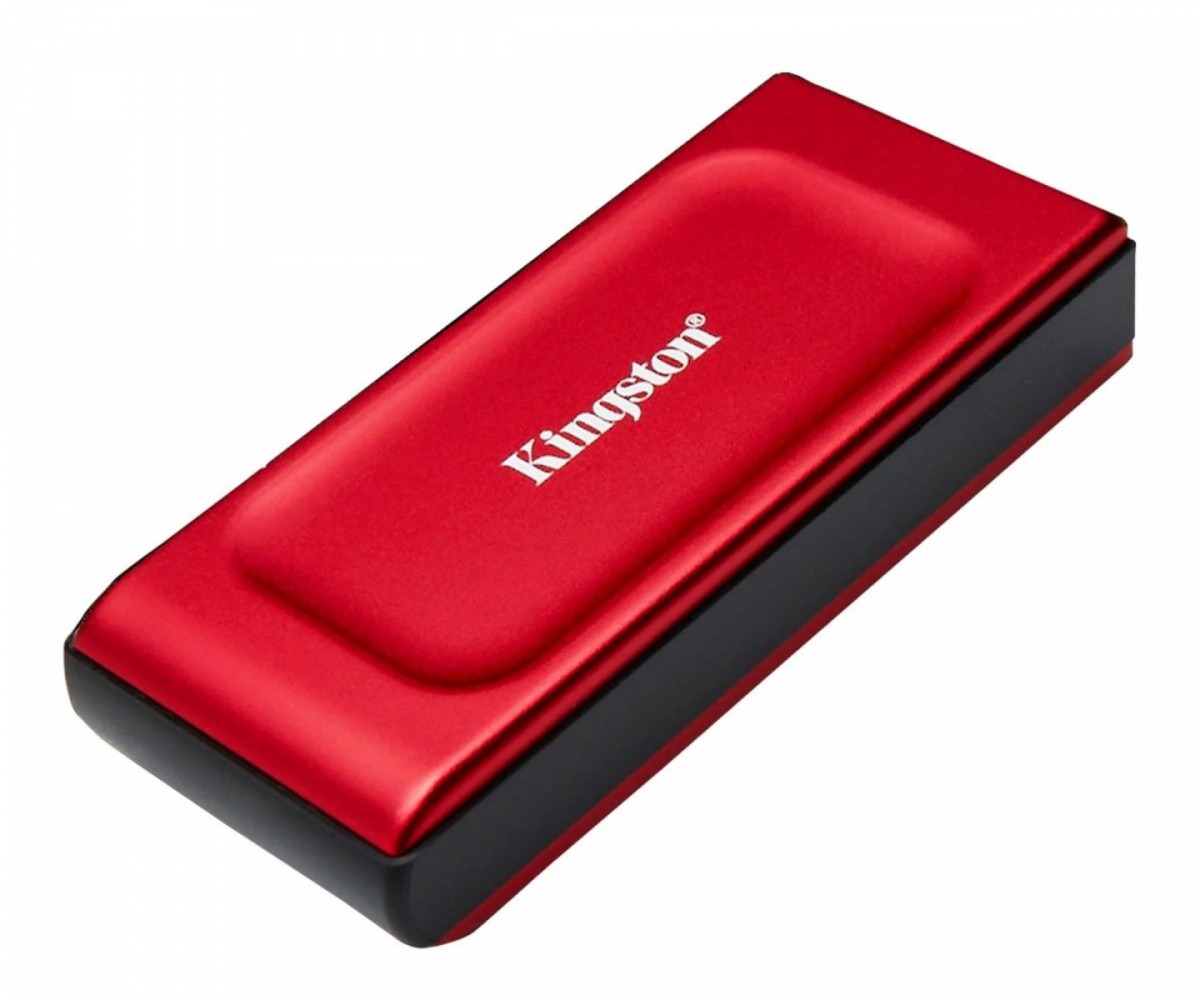 SSD USB 3.2 Type-C  2TB  Kingston XS1000  Czerwony