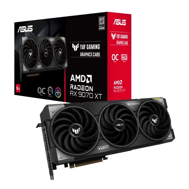 Radeon RX 9070 XT  16GB  Asus TUF Gaming OC