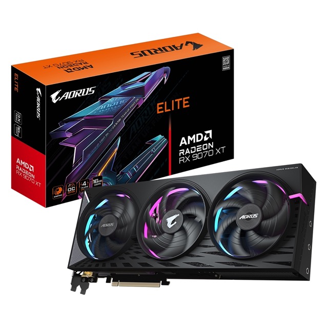 Radeon RX 9070 XT  16GB  Gigabyte  Aorus Elite
