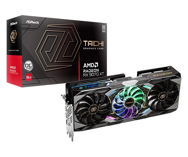Radeon RX 9070 XT  16GB  ASRock  Taichi