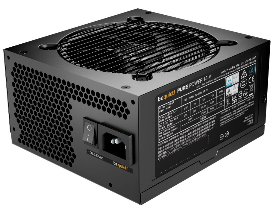 Zasilacz ATX 750W be quiet! Pure Power 13 M 80 Plus Gold - obrazek 2