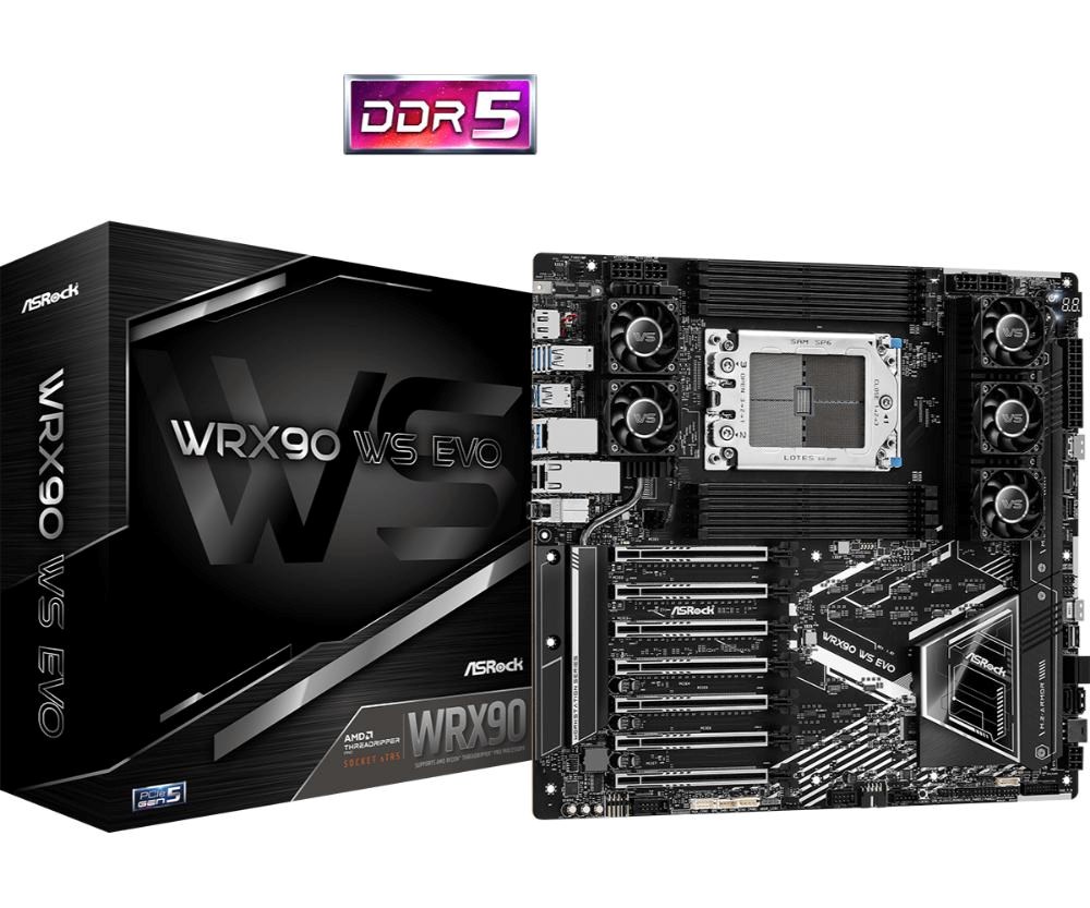 Płyta Socket WRX90  ASRock WRX90 WS EVO
