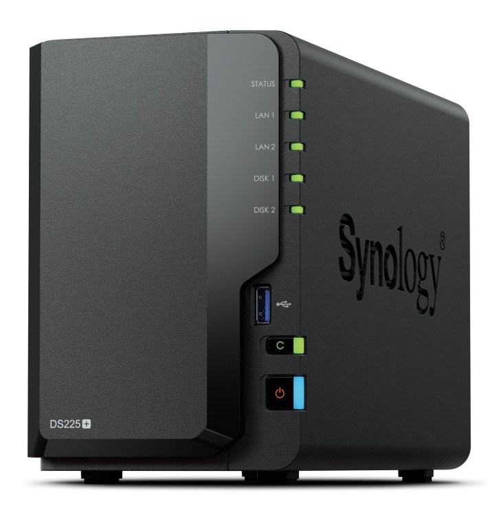Sieciowy serwer plików NAS Synology DS225+