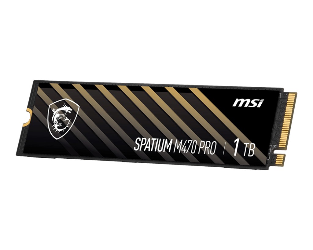 SSD M.2 NVMe PCIe Gen.4  1TB  MSI Spatium M470 Pro