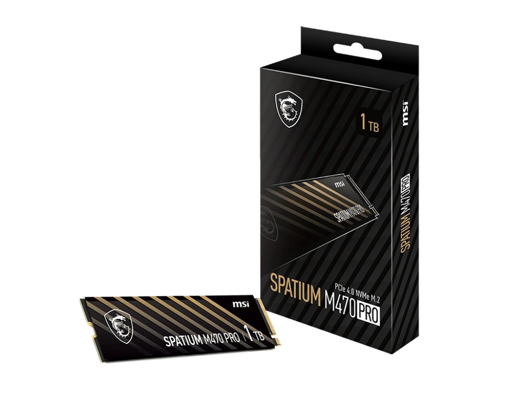 SSD M.2 NVMe PCIe Gen.4 1TB MSI Spatium M470 Pro - obrazek 5