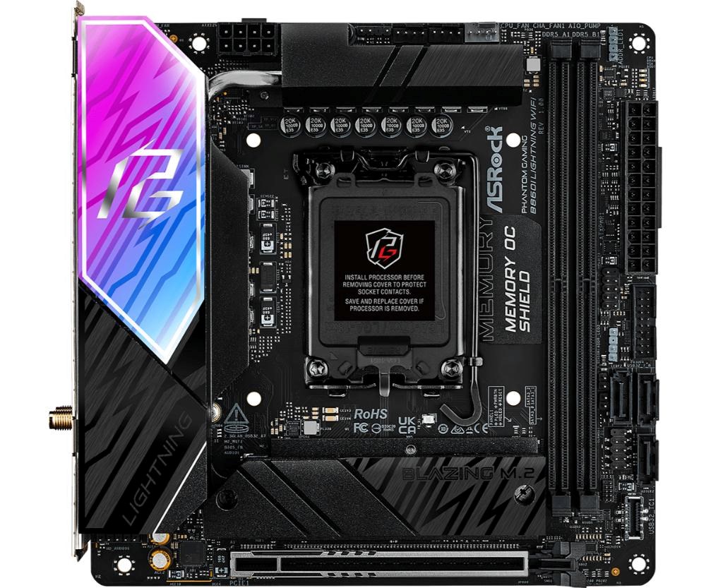 Płyta Socket LGA1851 ASRock B860I LIGHTNING WIFI - obrazek 5