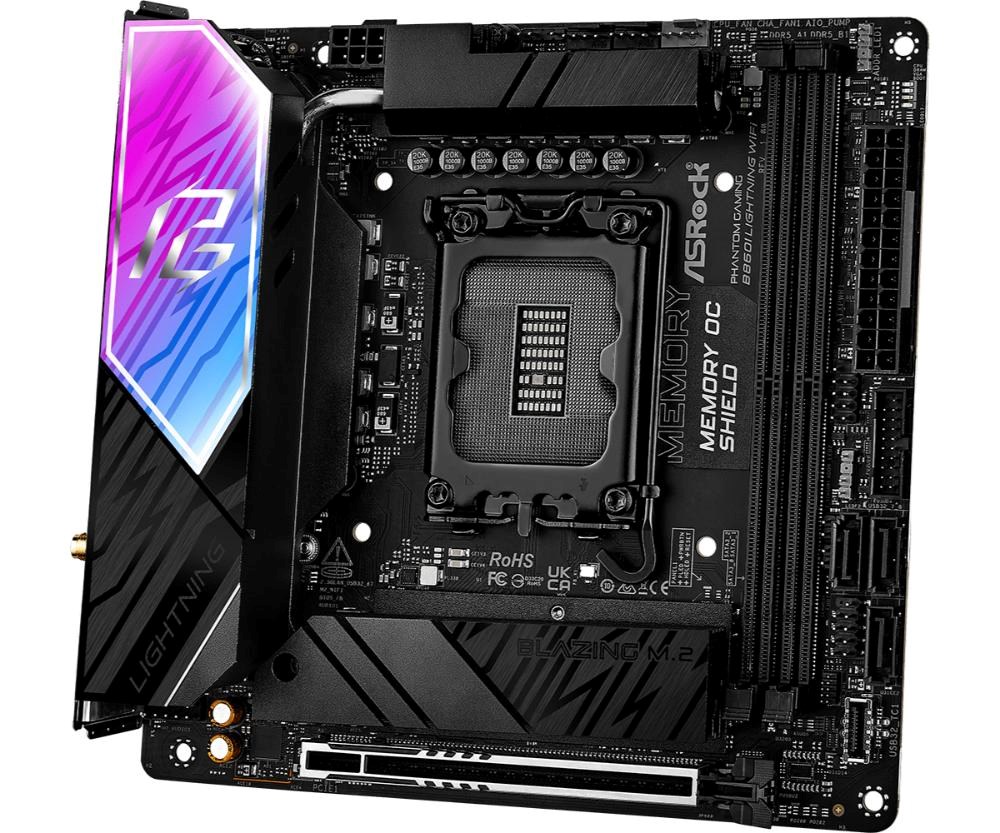 Płyta Socket LGA1851 ASRock B860I LIGHTNING WIFI - obrazek 3
