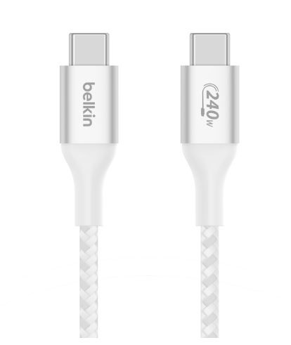 Kabel USB Type-C 2.0 m Belkin 240W Biały - obrazek 5
