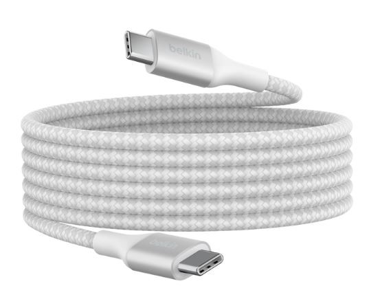Kabel USB Type-C 2.0 m Belkin 240W Biały - obrazek 2