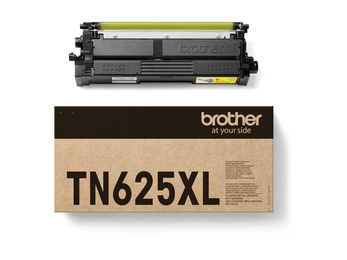 Toner Brother TN-625XLY Yellow 4500 str.
