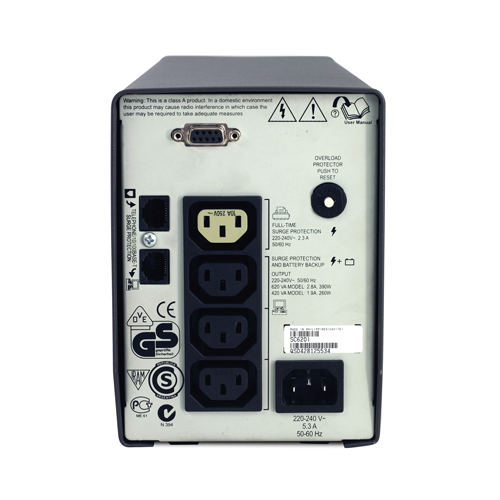 Zasilacz awaryjny UPS - APC Smart-UPS SC 620VA - obrazek 2