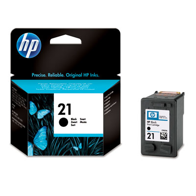 Tusz HP  21  C9351AE  Black  150 str.