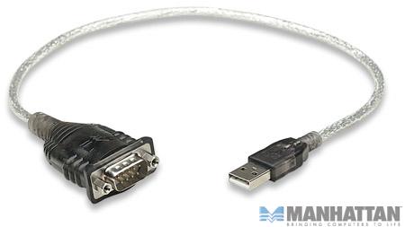 Adapter USB na 1 x RS232 Manhattan - obrazek 4