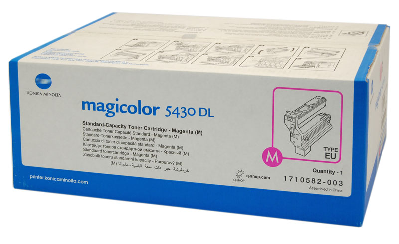 Toner Konica Minolta Magicolor Magenta 5430 6000 str.