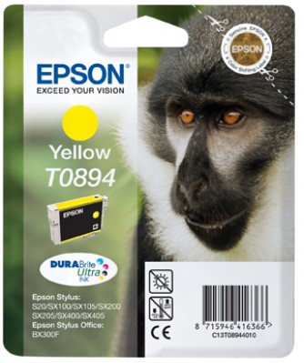 Tusz Epson T0894 Yellow 3,5 ml. - obrazek 2