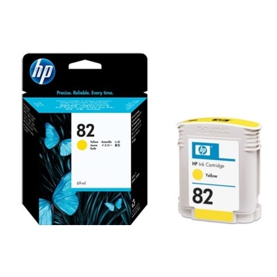Tusz HP 82 C4913A Yellow 69 ml.