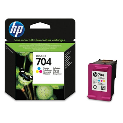 Tusz HP 704 CN693AE Color 200 str.