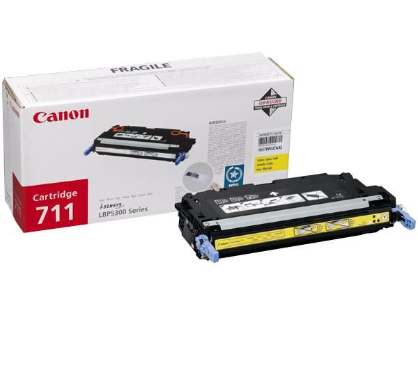 Toner Canon  CRG-711Y  Yellow  6000 str.