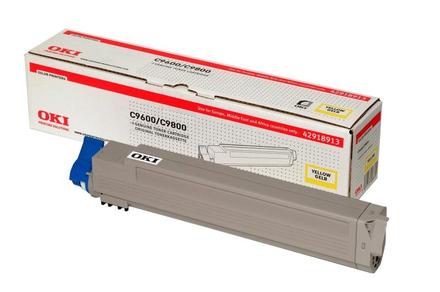Toner OKI 42918913 Yellow 15000 str.