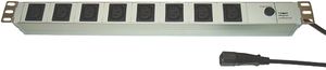 Listwa zasilająca Fideltronik 8 gniazd - rack 19" 1U