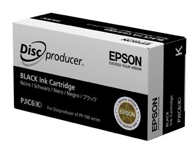 Tusz Epson PJIC6-K Black DISCPRODUCER 32,2 ml.