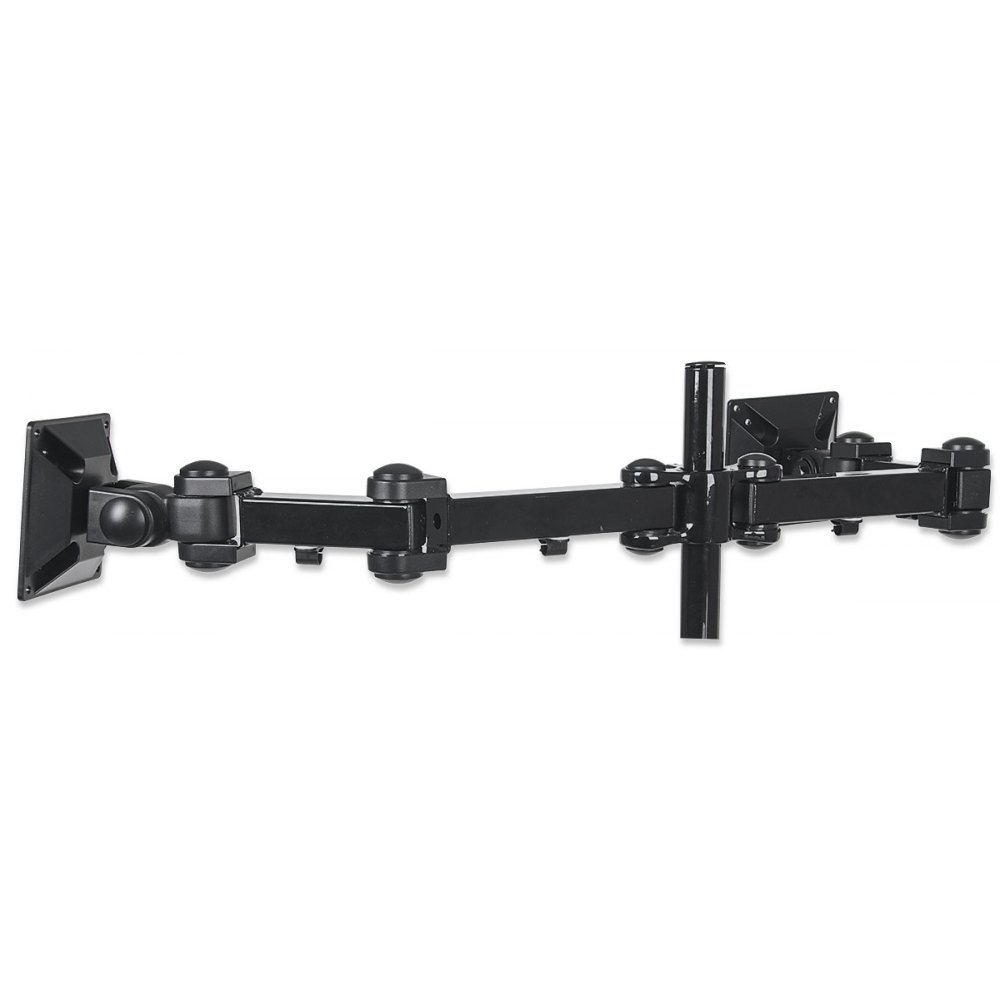 Uchwyt do mocowania LCD 13" - 24" - 12 Kg - Biurkowy, dwuprzegubowy Manhattan - obrazek 3