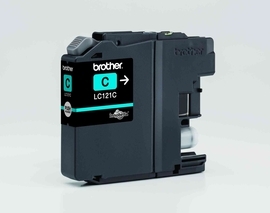 Tusz Brother LC121C Cyan 300 str. - obrazek 2