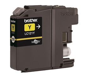 Tusz Brother LC121Y Yellow 300 str. - obrazek 2