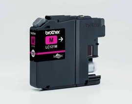 Tusz Brother LC121M Magenta 300 str. - obrazek 2