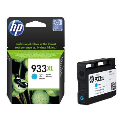 Tusz HP 933XL  CN054AE  Cyan  825 str.
