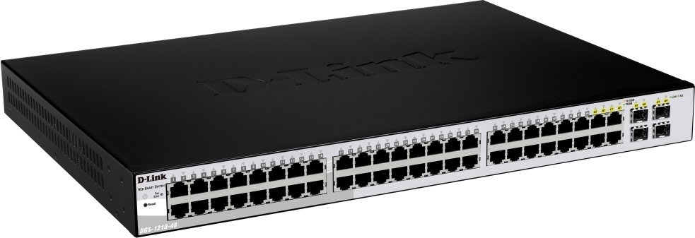 Switch D-Link DGS-1210-48 48-port 10/100/1000 Gigabit + 4 Combo 1000BaseT/SFP - obrazek 2