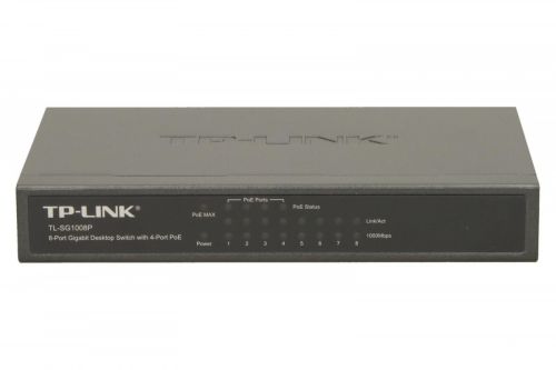 Switch TP-Link TL-SG1008P  8x10/100/1000 MB/s 4xPoE