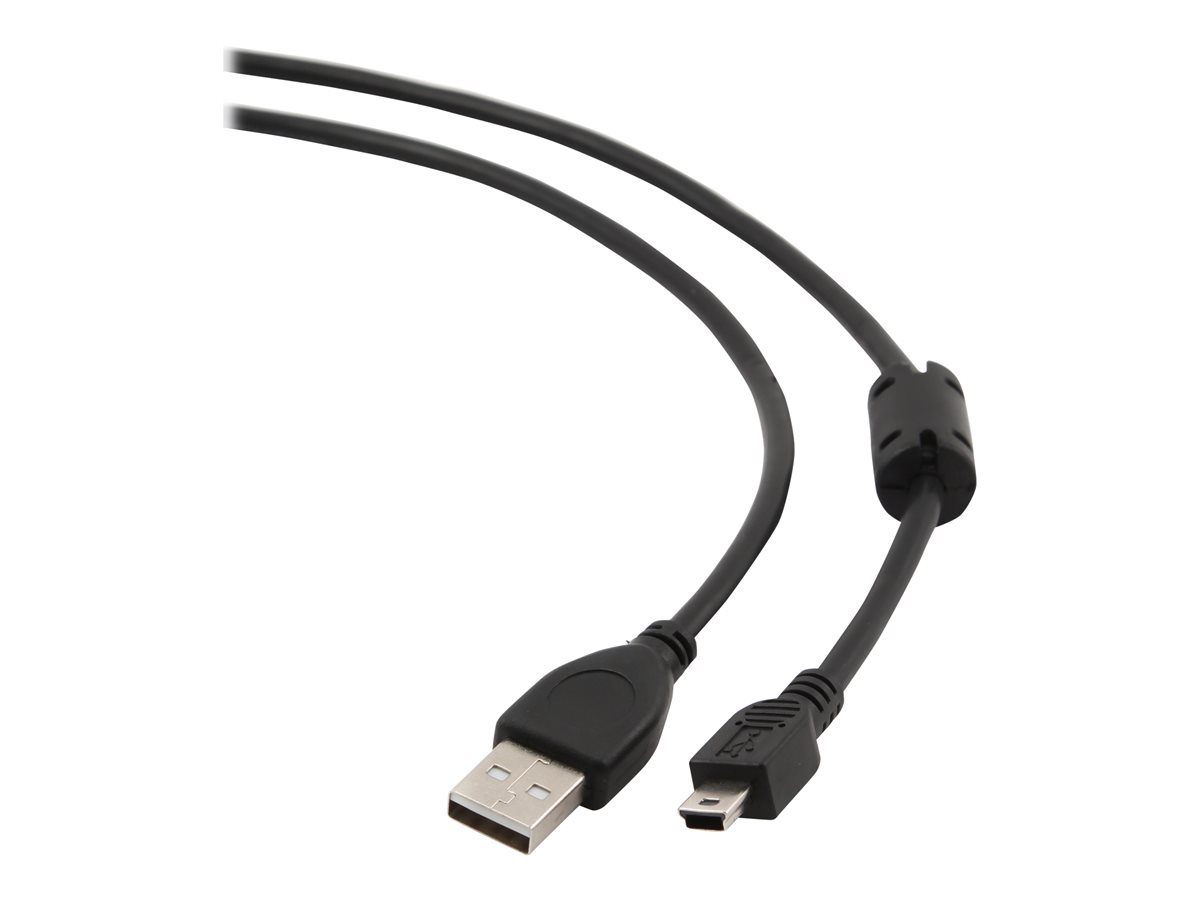Kabel USB 2.0 męski A na miniUSB typ CANON (5-pin) męski  1.8m  Gembird Ferryt