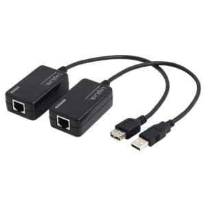 Kabel USB Przedłużacz po skrętce 45m Logilink