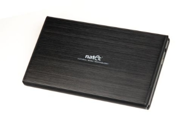 Obudowa  do HDD/SSD 2.5"  USB 2.0  Natec RHINO  Aluminiowa