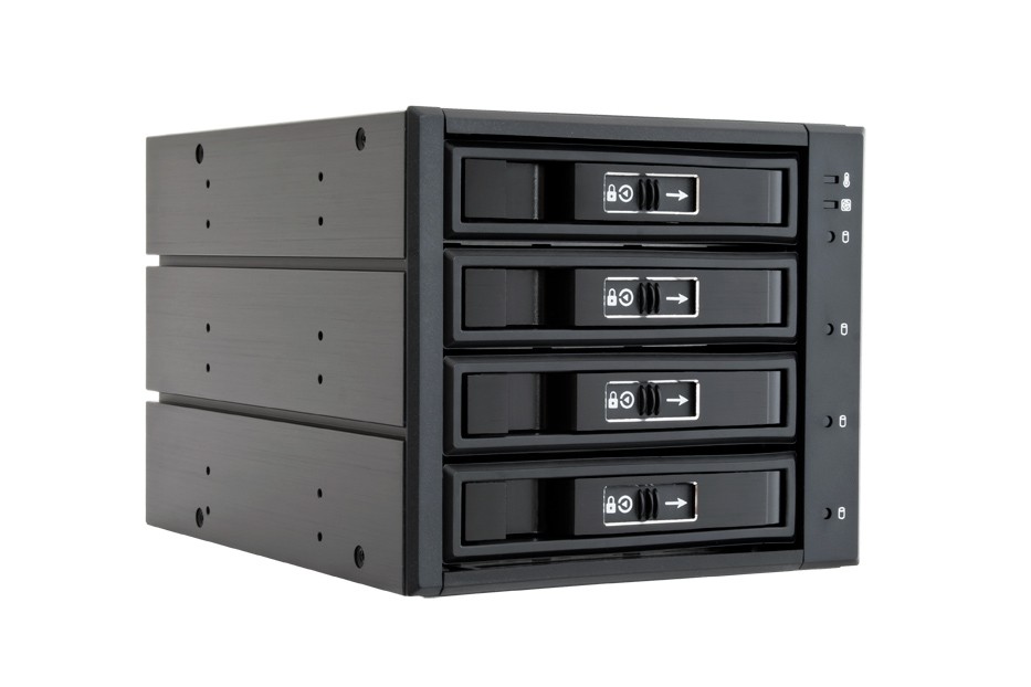 Kieszeń 5.25" -> 4xHDD/SSD 3.5" Chieftec CBP-3141SAS
